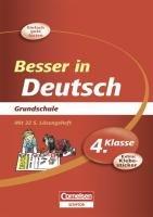 Besser in der Grundschule Deutsch 4. Schuljahr. Übungsbuch