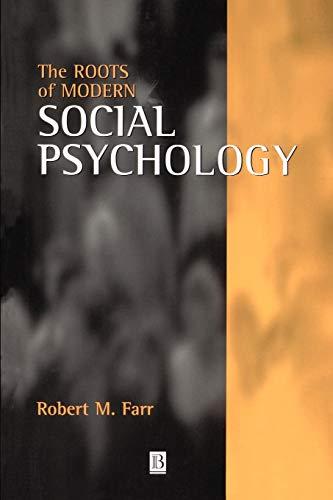 Roots of Modern Social Psychology: 1872-1954