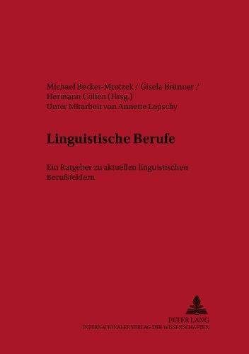 Linguistische Berufe: Ein Ratgeber zu aktuellen linguistischen Berufsfeldern