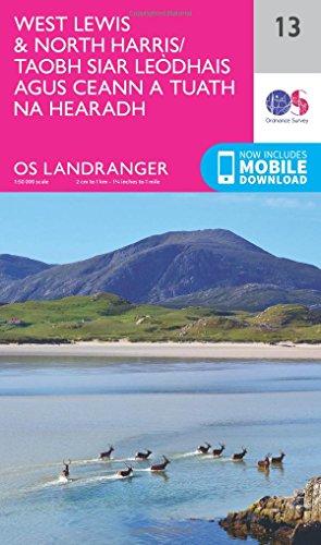 West Lewis & North Harris 1 : 50 000 (OS Landranger Map)