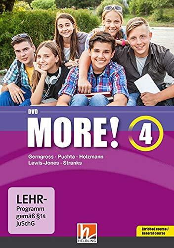 MORE! 4 DVD, für General Course und Enriched Course: (Helbling Languages)