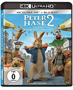 Peter Hase 2 - Ein Hase macht sich vom Acker (4K Ultra HD) (+ Blu-ray 2D)