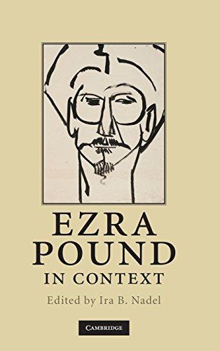 Ezra Pound in Context (Literature in Context)