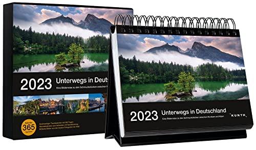 Unterwegs in Deutschland 2023 (KUNTH Tischkalender 365 Tage)