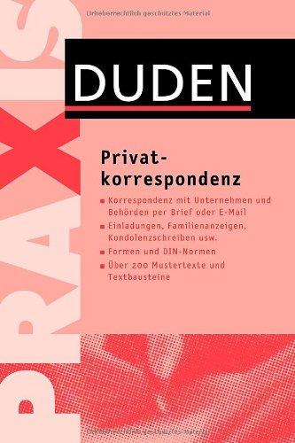 Privatkorrespondenz