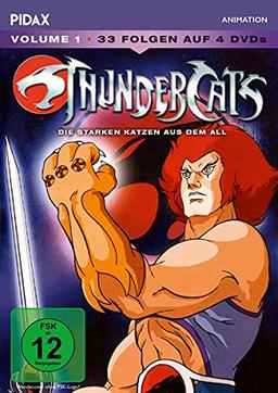 ThunderCats - Die starken Katzen aus dem All, Vol. 1 / Die ersten 33 Folgen der Kult-Serie (Pidax Animation) [4 DVDs]