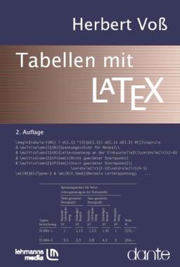 Tabellen mit LaTex