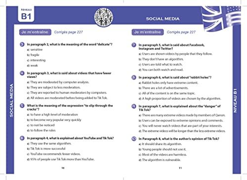 500 QCM de compréhension de texte en anglais : 500 QCM progressifs, 50 textes pour s'entraîner à la compréhension écrite : spécial lycée et +