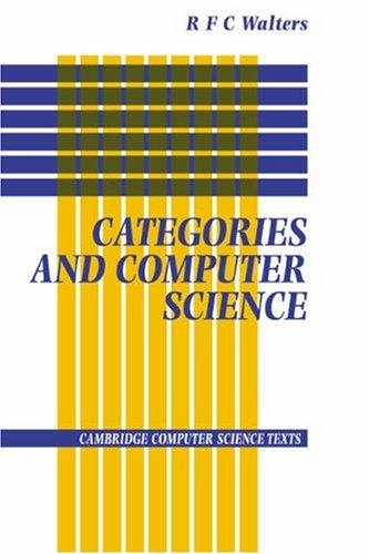 Categories and Computer Science (Cambridge Computer Science Texts, Band 28)