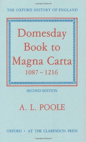 From Domesday Book to Magna Carta, 1087-1216 (Oxford History of England)