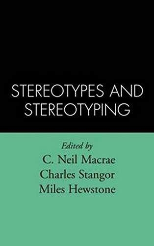 Stereotypes and Stereotyping