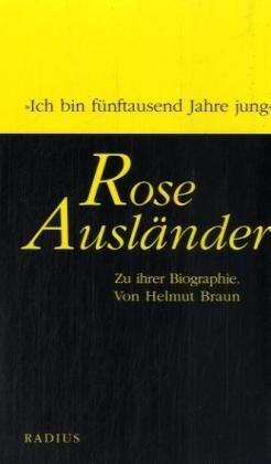 Rose Ausländer: Zu ihrer Biographie