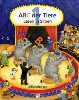 ABC der Tiere. Lesen in Silben. Leselehrgang in Druckschrift. (Lernmaterialien)