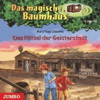 Das magische Baumhaus 10. Das Rätsel der Geisterstadt. Cassette