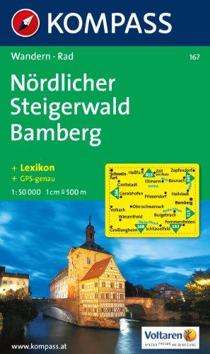 Nördlicher Steigerwald, Bamberg: Wander und Radkarte. GPS-genau. 1:50.000