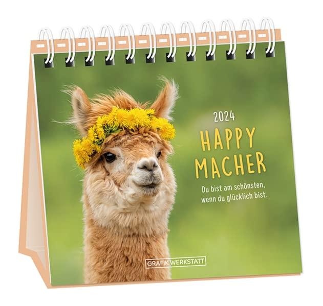 Tischkalender 2024 Happymacher: Tischkalender