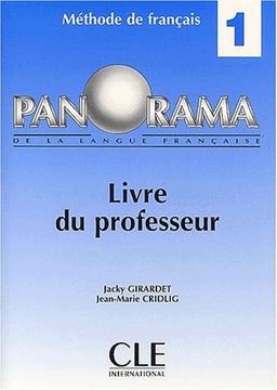 Panorama de la langue française, niveau 1 : livre du professeur