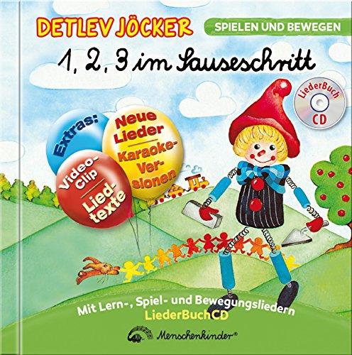 1, 2, 3 im Sauseschritt - Die LiederBuchCD