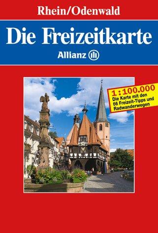 Die Freizeitkarte Allianz, Bl.23, Rhein, Odenwald