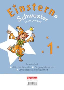 Einsterns Schwester - Erstlesen - Neubearbeitung 2021 - 1. Schuljahr: Leicht gemacht - Grundschrift: 6 Buchstabenhefte im Paket - Mit Schreibtabelle und Begleitheften