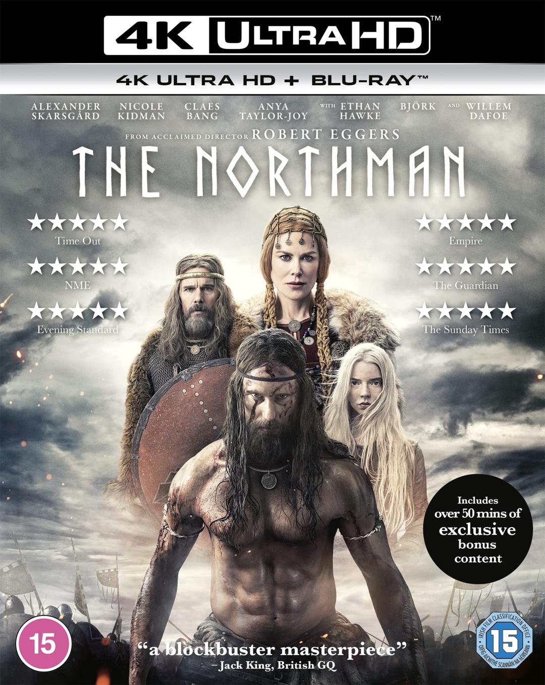 The Northman [4K Ultra HD] [2022] [Blu-ray] [Region Free]