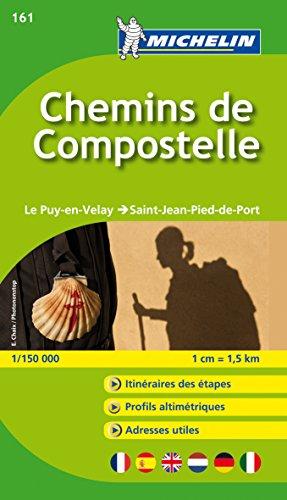 Chemins de Compostelle: Le Puy-en-Velay-> Saint-Jean-Pied-de-Port (Michelin Zoomkarte)