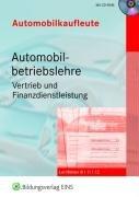 Automobilkaufleute, 4 Bde., Automobilbetriebslehre, Vertrieb und Finanzdienstleistungen