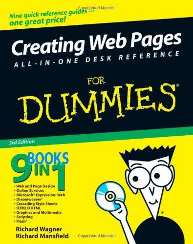 Creating Web Pages All-in-One Desk Reference For Dummies (For Dummies (Computers))