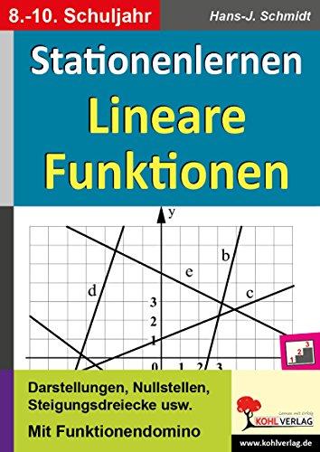 Lineare Funktionen: Lernen an Stationen