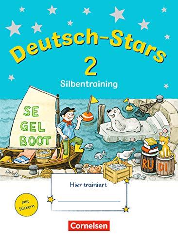 Deutsch-Stars - Allgemeine Ausgabe: 2. Schuljahr - Silbentraining: Übungsheft. Mit Lösungen