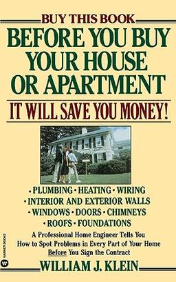 Before You Buy Your House or Apartment