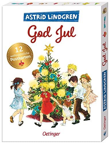 Astrid Lindgren. God Jul. 12 wunderschöne Weihnachtskarten zum Verschicken