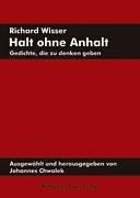 Halt ohne Anhalt: Gedichte, die zu denken geben