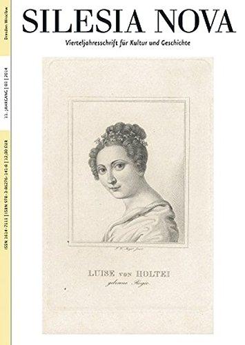 Silesia Nova. Zeitschrift für Kultur und Geschichte / Silesia Nova: Vierteljahresschrift für Kultur und Geschichte, Heft 3/2014