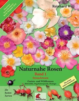 Naturnahe Rosen - Garten und Wildformen. Band 1: Strauchrosen. Blütenfülle, Hagebuttenpracht, Ökologie.: Das etwas andere Rosenbuch - die besten Sorten