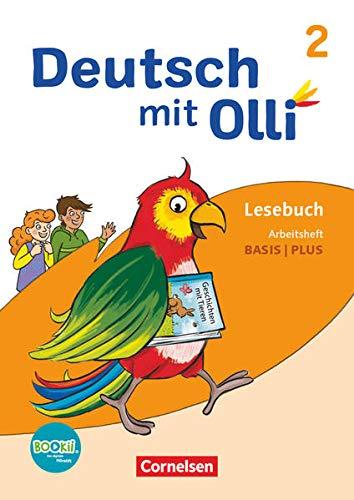 Deutsch mit Olli - Lesen 2-4 - Ausgabe 2021 - 2. Schuljahr: Arbeitsheft Basis / Plus - Mit BOOKii-Funktion