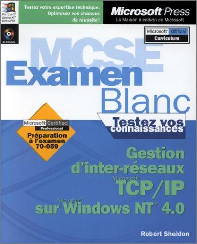 GESTION D'INTER-RESEAUX TCP/IP SUR WINDOWS NT 4.0