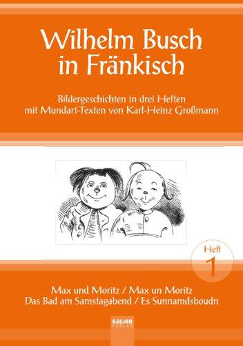 Wilhelm Busch in Fränkisch - Heft 1: Max und Moritz (Max un Moritz), Das Bad am Samstagabend (Es Sunnamdsboudn)