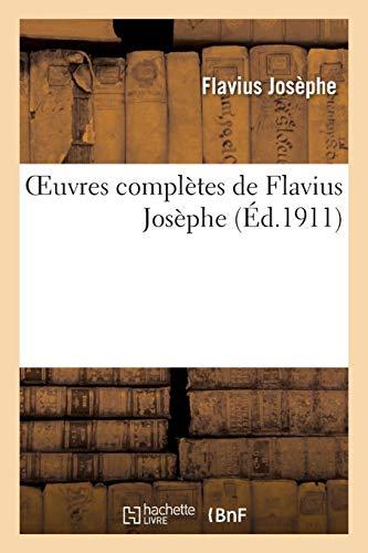 Oeuvres complètes de Flavius Josèphe