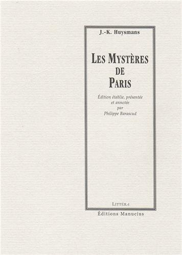 Les mystères de Paris