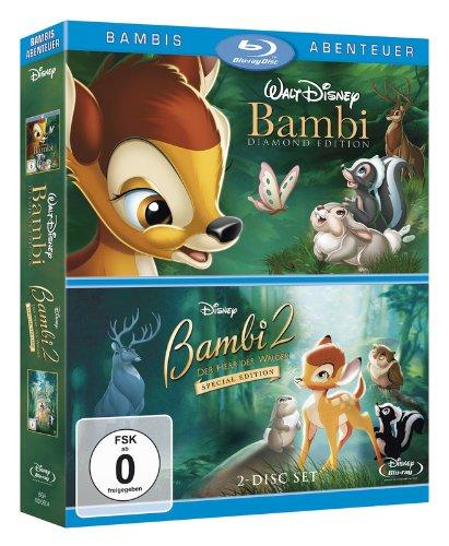 Bambi / Bambi 2 - Der Herr der Wälder [Blu-ray]