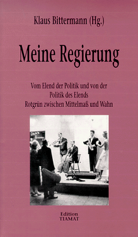 Meine Regierung. Vom Elend der Politik und von der Politik des Elends. Rotgrün zwischen Mittelmaß und Wahn