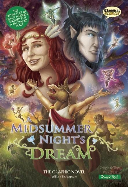 A Midsummer Night's Dream The Graphic Novel: Quick Text: The Graphic Novel: Quick Text Version (Classical Comics)