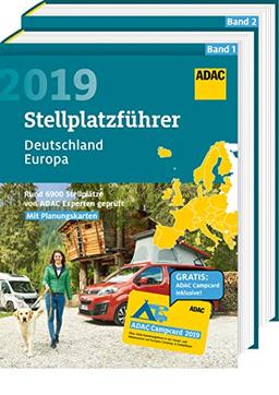 ADAC Stellplatzführer Deutschland/Europa 2019: Rund 6900 Stellplätze von ADAC Experten geprüft (ADAC Campingführer)