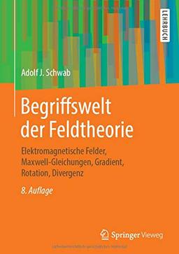 Begriffswelt der Feldtheorie: Elektromagnetische Felder, Maxwell-Gleichungen, Gradient, Rotation, Divergenz