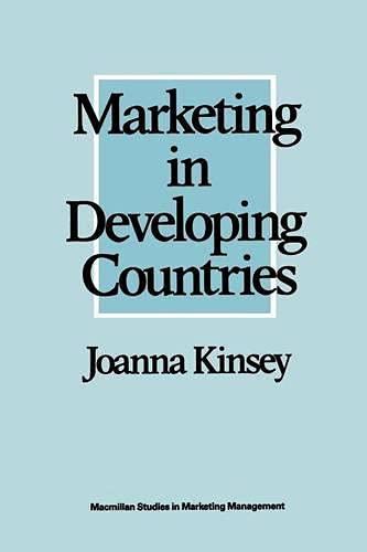 Marketing in Developing Countries (MacMillan Studies in Marketing Management)