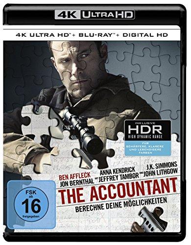 The Accountant  (4K Ultra HD) (+ Blu-ray)