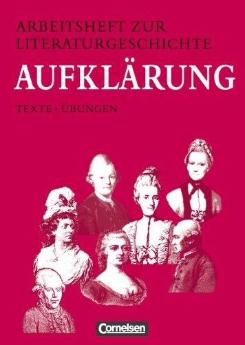 Arbeitshefte zur Literaturgeschichte, Aufklärung: Texte. Übungen