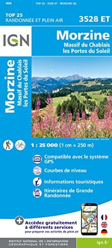 Morzine - Massif du Chablais - Les Portes du Soleil 1:25 000: 1:25000