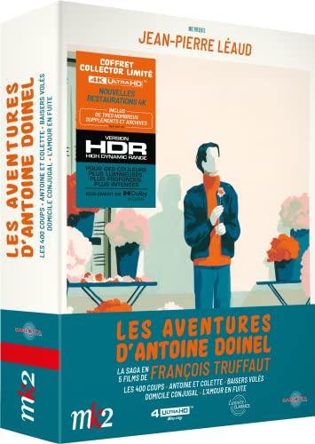 Les aventures d'antoine doinel - 4 films 4k ultra hd [Blu-ray] [FR Import]